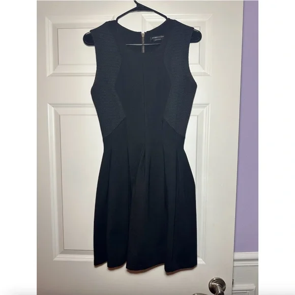 bcbg skater dress BCBG Black Skater Style Dress Size Small